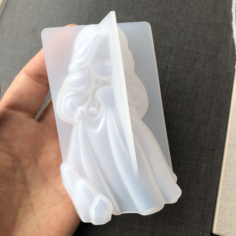 3D Cute Princess Silicone Cand - đánh giá và giá Candle Making Supplies Online