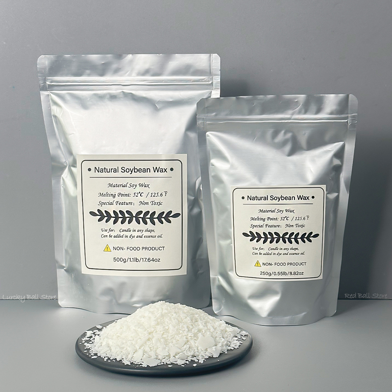 1kg/500/250/100g Pure Soy Wax  - đánh giá và giá Candle Making Supplies Online