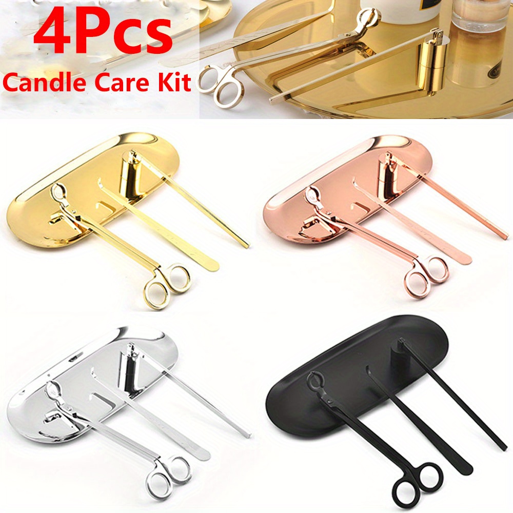 4pcs/set Luxury Candle Care Ki - đánh giá và giá Candle Making Supplies Online