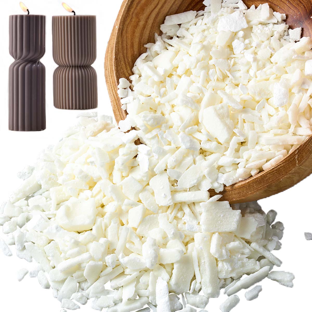 1 Pounds Pure White Soy Wax Fo - đánh giá và giá Candle Making Supplies Online