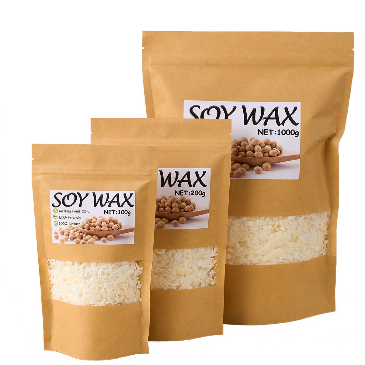 1 Pounds Pure White Soy Wax Fo - đánh giá và giá Candle Making Supplies Online