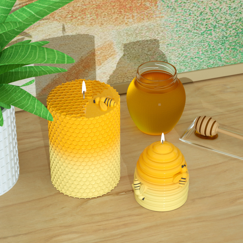 Nến Khuôn Silicon 3D Ong Tổ On - đánh giá và giá Candle Supplies Beeswax